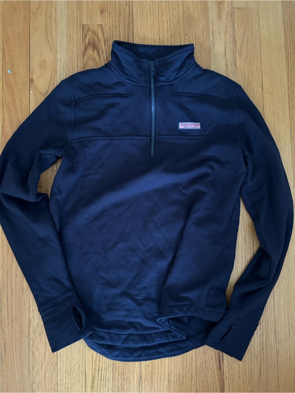 Vineyard Vines Men’s Navy Half-Zip Pullover Sweater